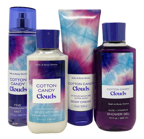 cotton candy body care