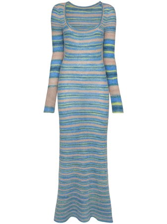 Jacquemus Striped Knit Maxi Dress - Farfetch