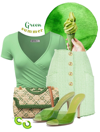 Green Summer Outfit | ShopLook