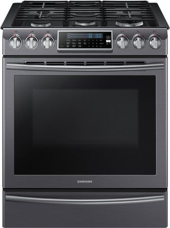 Samsung Black Stainless Oven & Stove