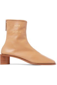 Acne Studios - Bertine Leather Ankle Boots