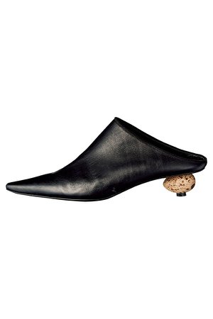 LOEWE  - black mules boot