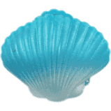 mermaid blue shell