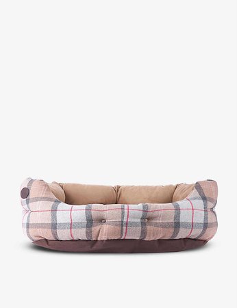 BARBOUR - Tartan-print woven dog bed 76cm | Selfridges.com