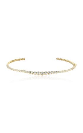 18k Yellow Gold Soleil Choker Necklace By Ondyn | Moda Operandi