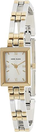Amazon.com: Anne Klein Women's 104899SVTT Two-Tone Dress Watch : Clothing, Shoes & Jewelry