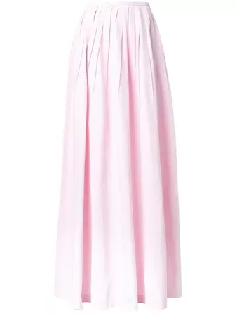 Michael Kors Collection long pleated skirt