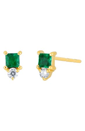 EF Collection Birthstone Stud Earrings | Nordstrom