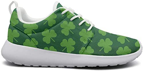 Amazon.com | St Patricks Day Shamrocks Sneaker Classic Shoes for Women Best Popular Comfortable and Lightweight Run Shoes | Fashion Sneakers