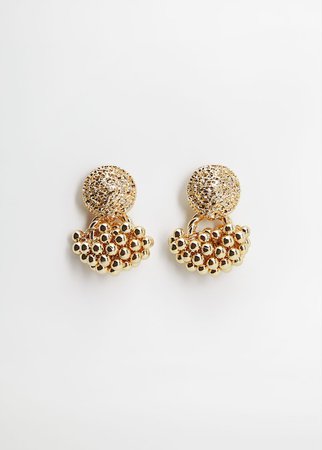 Tassel metallic earrings - Women | Mango United Kingdom