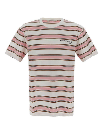MAISON KITSUNÉ Oly Striped Classic T-Shirt