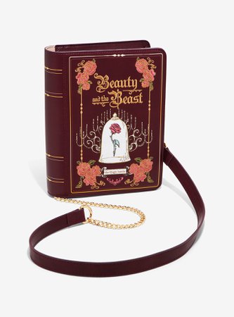 Danielle Nicole Disney Beauty and the Beast Book Crossbody Bag - BoxLunch Exclusive