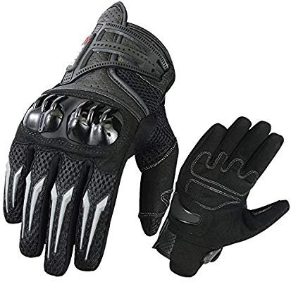 Amazon.com: Brand New Motorbike Gloves Street Riders Finger Armor Knuckle Shell Protection Synthetic Leather Palm Summer Glove (Small(7.5-8)): Automotive