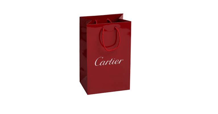 Cartier shopping bag