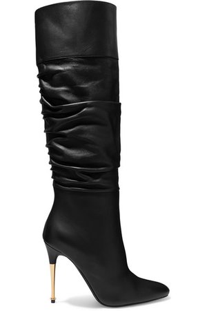 TOM FORD | Leather over-the-knee boots | NET-A-PORTER.COM