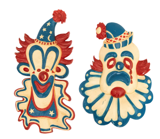 Antique Clowns by MudlarkOddities on Etsy