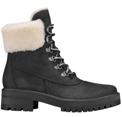timberland black womens winter boots