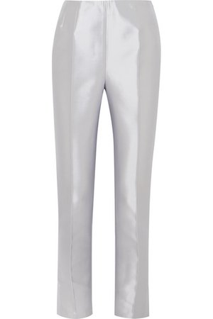 Gabriela Hearst | Masto silk and wool-blend slim-leg pants | NET-A-PORTER.COM