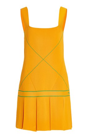 Pleated Knit Mini Dress By Bottega Veneta | Moda Operandi