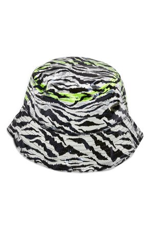 Topshop Zebra Bucket Hat | Nordstrom