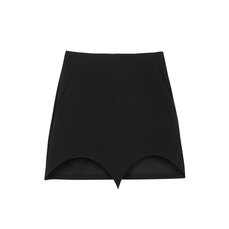 JESSICABUURMAN - REITH Asymmetric Hem Mini Skirt