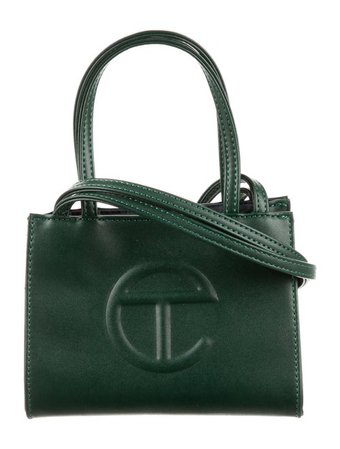 Telfar Mini Shopping Tote - Green Totes, Handbags - WTELG23681 | The RealReal