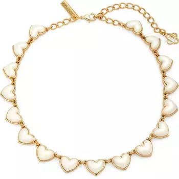 Oscar de la Renta Sweetheart Imitation Pearl Collar Necklace | Nordstrom