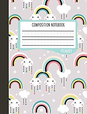 Amazon.com: Primary Composition Notebook: Kindergarten 1st & 2nd Grade Primary Journal for Boys & Girls: Cute Rainbows (Draw & Write Grades K-2) 0588 (9781646080588): June & Lucy Kids: Books