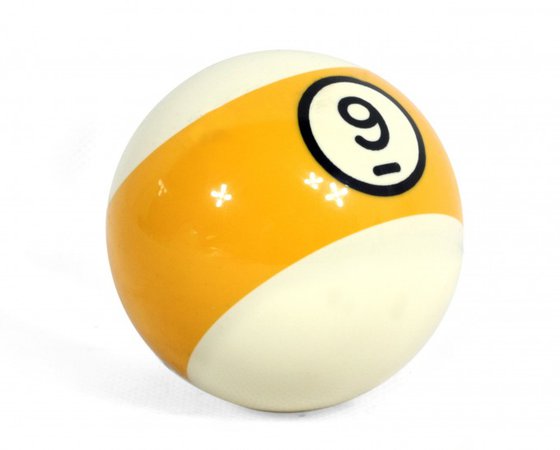 Buy 9 Pool Ball Yellow Stripe Gear Shift Knob for as low as £25.95 from LimebugVW