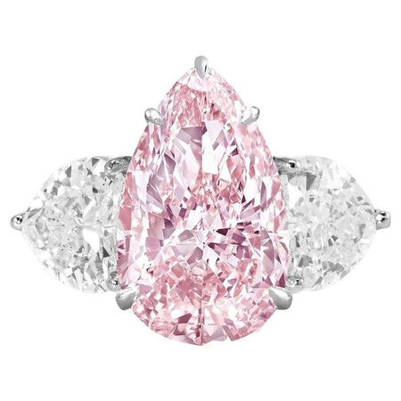 pink Diamond engagement ring