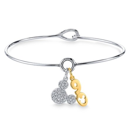 Mickey Mouse 90th Anniversary Two-Tone Bracelet | shopDisney