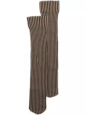 Uma Wang Striped mid-calf Socks - Farfetch