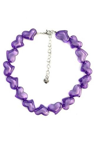 Violet Heart Choker - TUNNEL VISION - women's accessories
