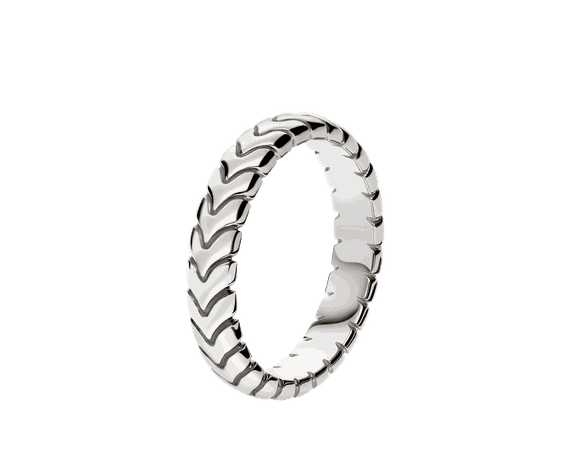 Spiga Wedding Ring 349139 | BVLGARI