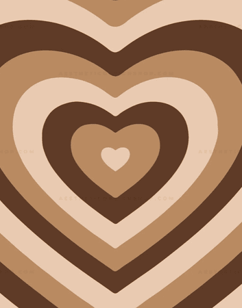 brown heart for brown outfit