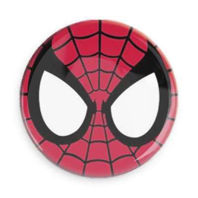 Spiderman Button pin