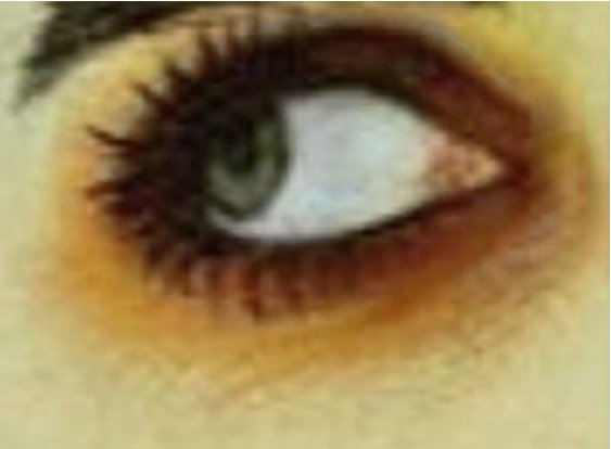 orange yellow eyeshadow