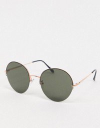 Vero Moda round sunglasses in tortoise shell | ASOS