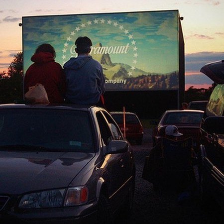 drive-in movie theatre