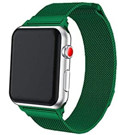 emerald green Apple Watch
