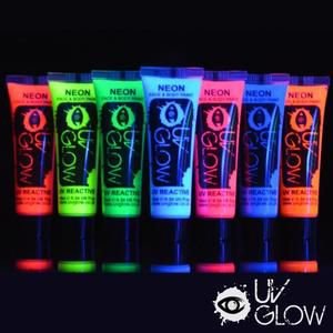 UV Glow Lot 7 Peinture Corps - Achat / Vente paillettes corps UV Glow Lot 7 Peinture Cor - Cdiscount