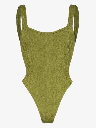 Hunza G Classic Square Neck swimsuit | Browns