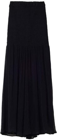 Rodebjer Halcyon Sheer Wrap Maxi Skirt Size: XS