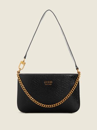 Katey Mini Top-Zip Shoulder Bag | GUESS