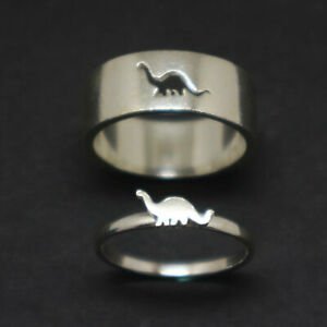 Dinosaur Promise Ring for Couples