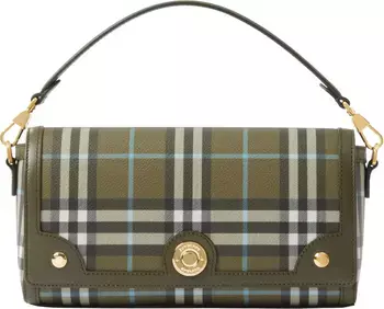 Burberry Small Note Check & Leather Crossbody Bag | Nordstrom