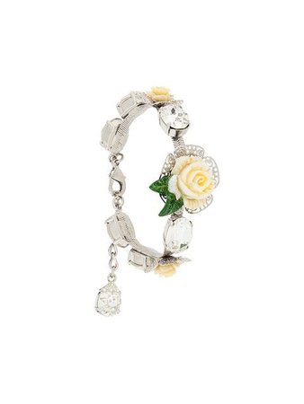 Dolce & Gabbana crystal rose bracelet