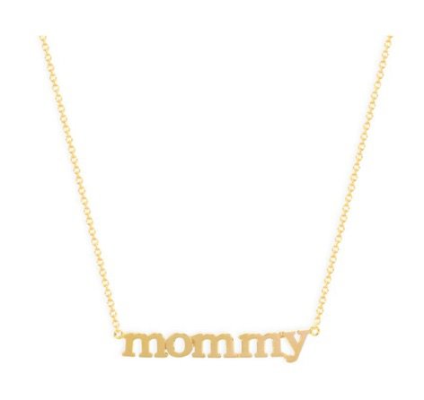 Jennifer Meyer “Mommy” Necklace