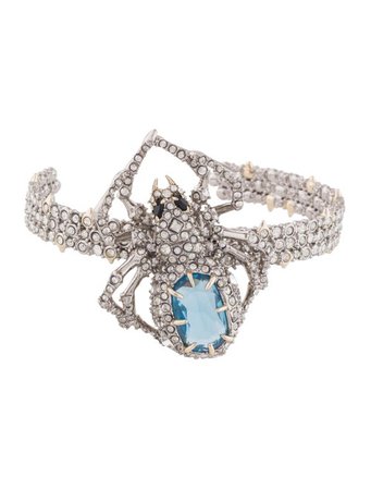 Alexis Bittar Crystal Spider Cuff - Bracelets - WA540661 | The RealReal
