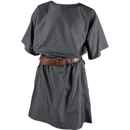 Plain belted tunic
